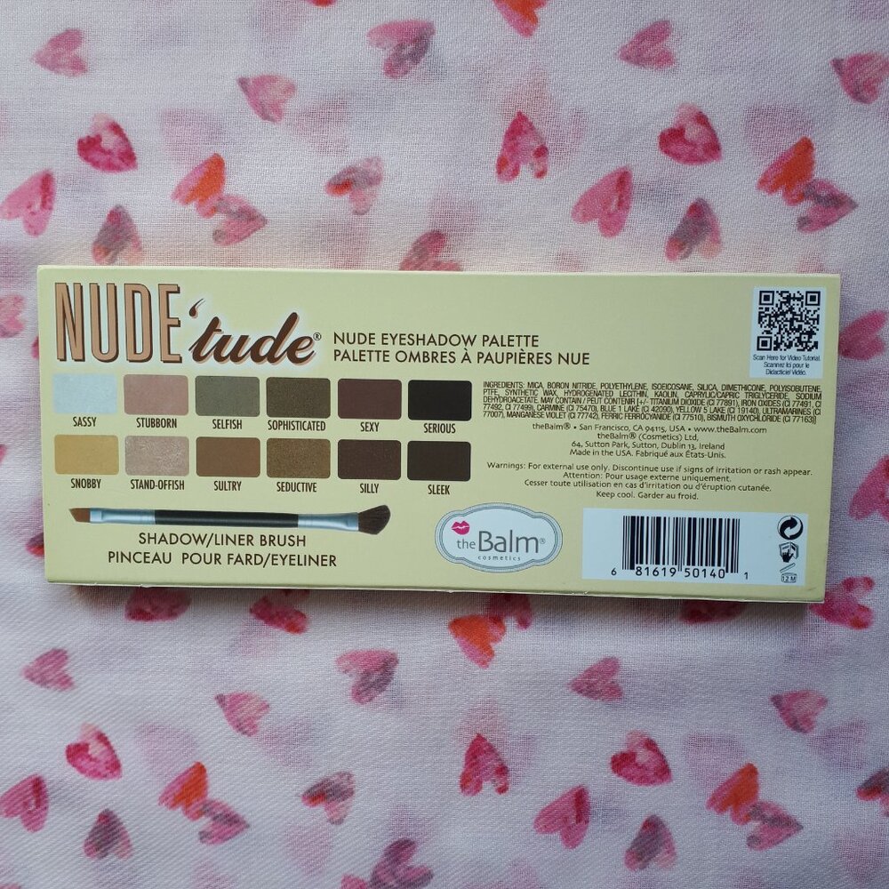 The Balm Cosmetics: Nude 'tude Eyeshadow Palette - Picture 4 of 12